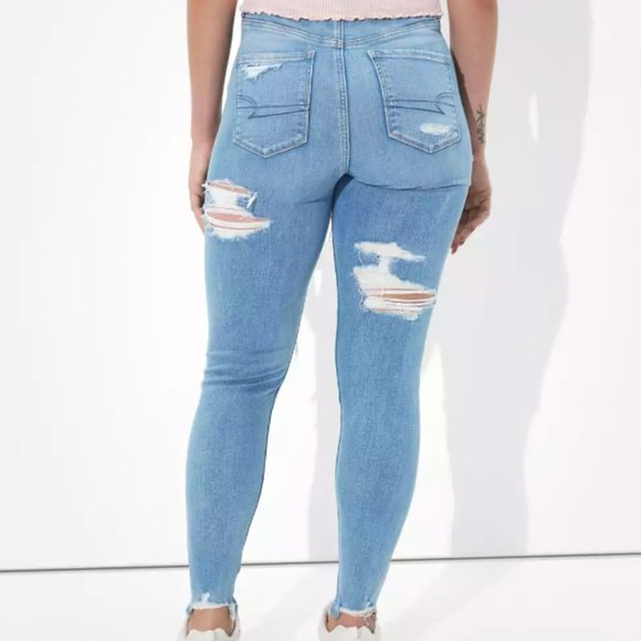 AE Ne(x)t Level Curvy High-Waisted Jegging - Picture 2 of 9